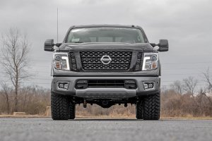 Nissan Titan Suspension Lift Kit - Front + Rear - Rough Country - 3 Inch Lift Kit | N3 Struts & Shocks - '17-'24